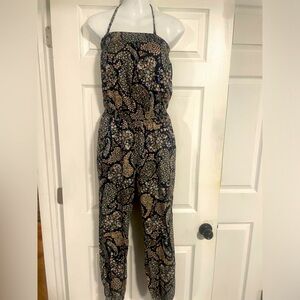 H&M floral jumpsuit size S